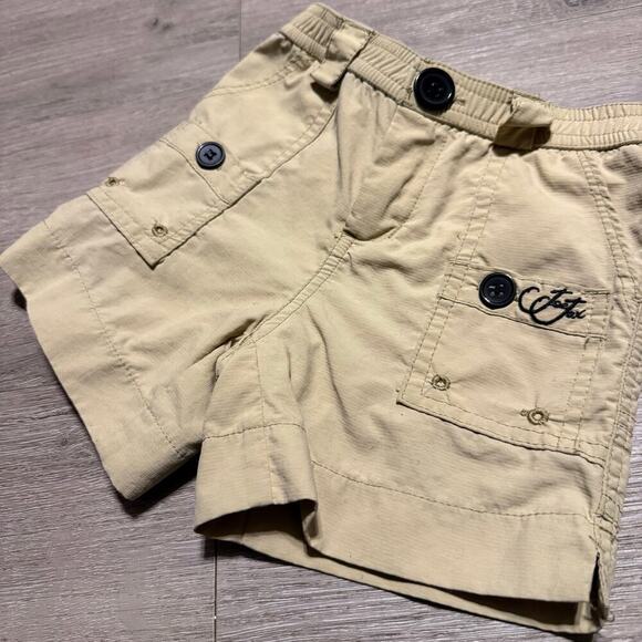 Joe jax Other - Joe Jax Toddler Boys Khaki Cargo Shorts Size 2T Utility Pockets Summer Playwear